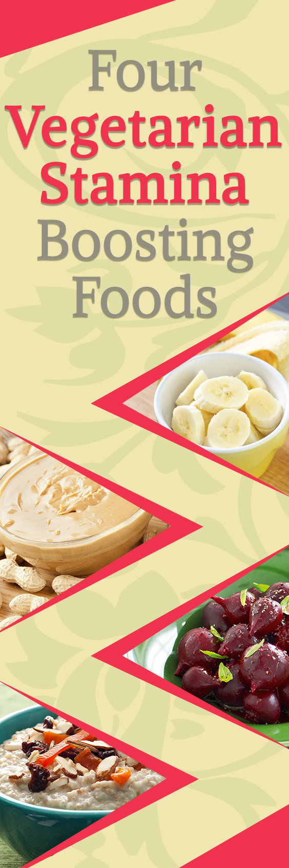 Four Vegetarian Stamina Boosting Foods