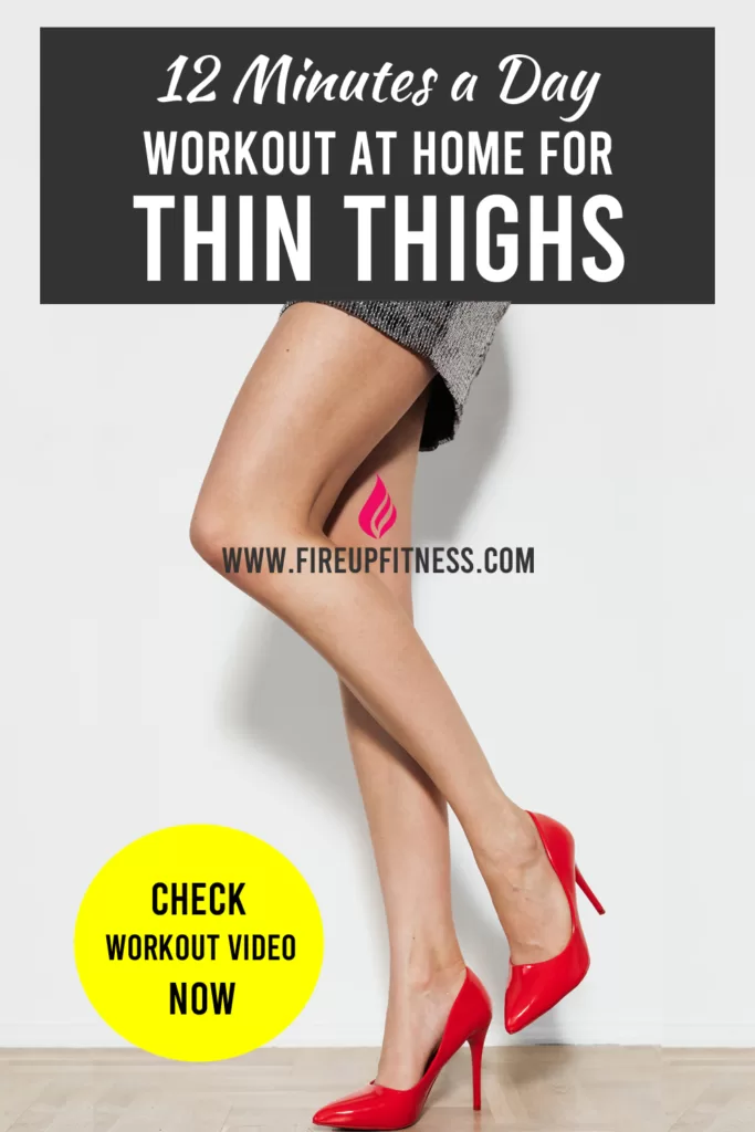 12 minutes a day thin thigh workout at home for toned legs