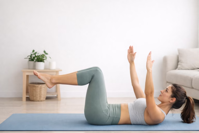 10-Minute Flat Tummy Workout At Home