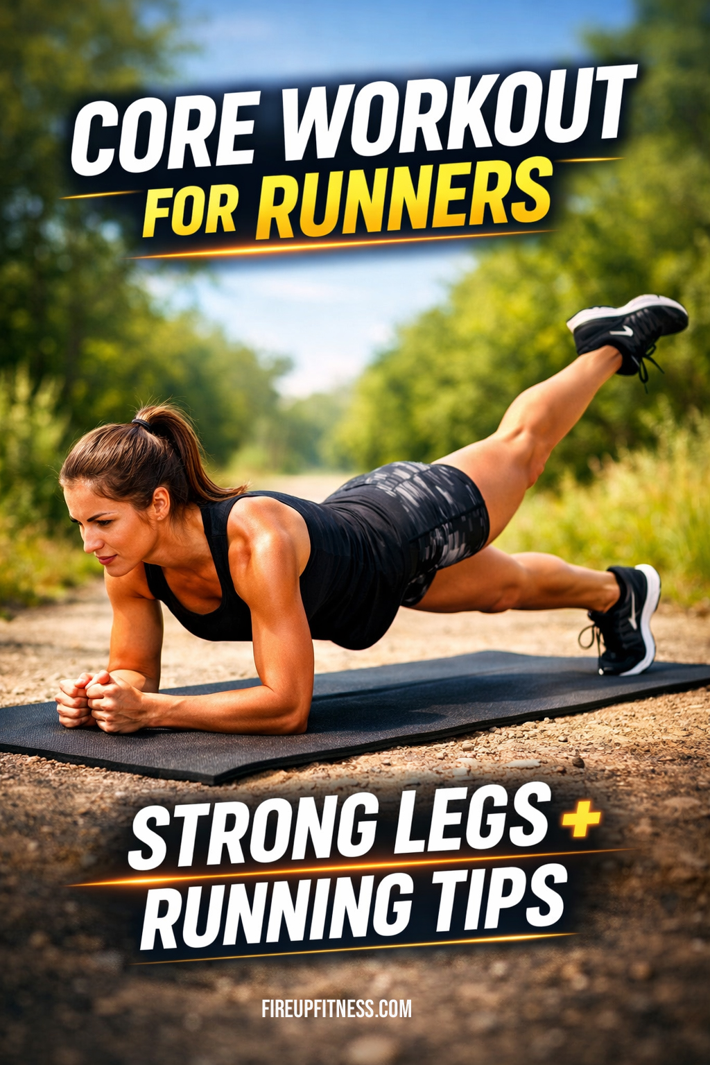 Core Workout for Runners - Build Strong Legs Fast