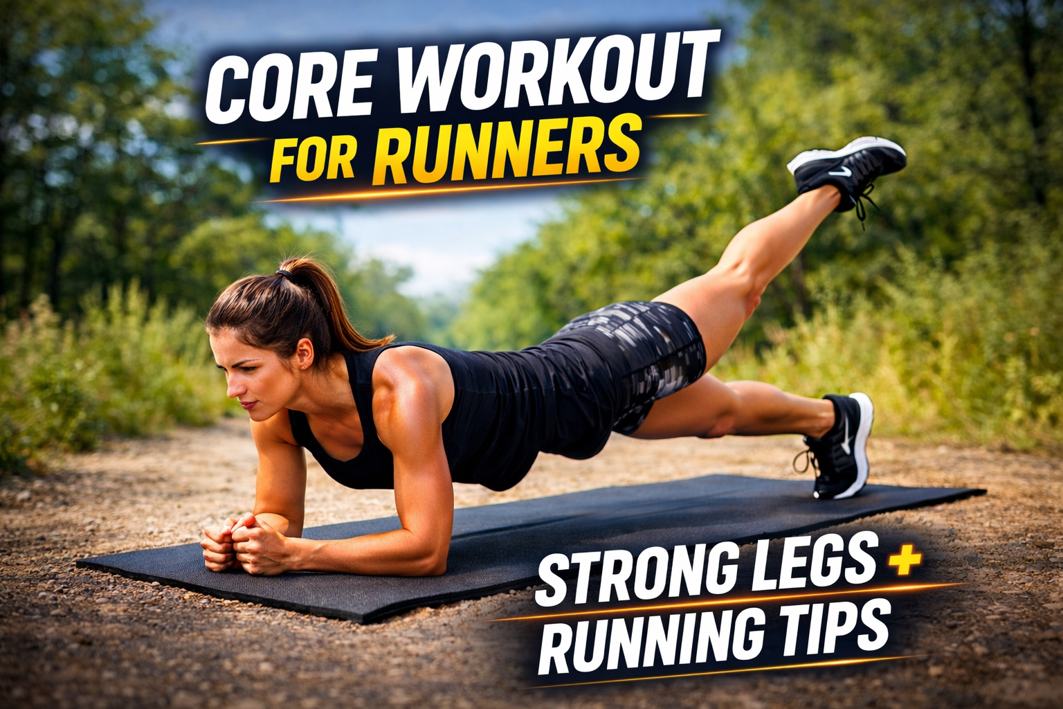 Core Workout for Runners to Build Strong Legs Fast