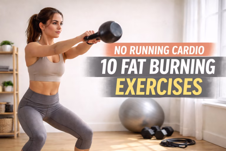 No Running Cardio - 10 Fat Burning Exercises That Tone