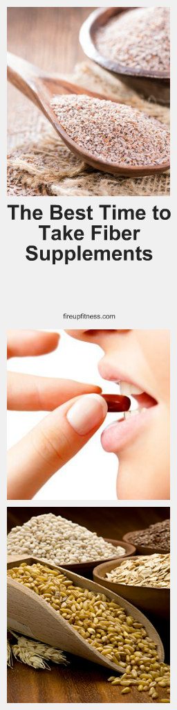 The Best Time to Take Fiber Supplements1