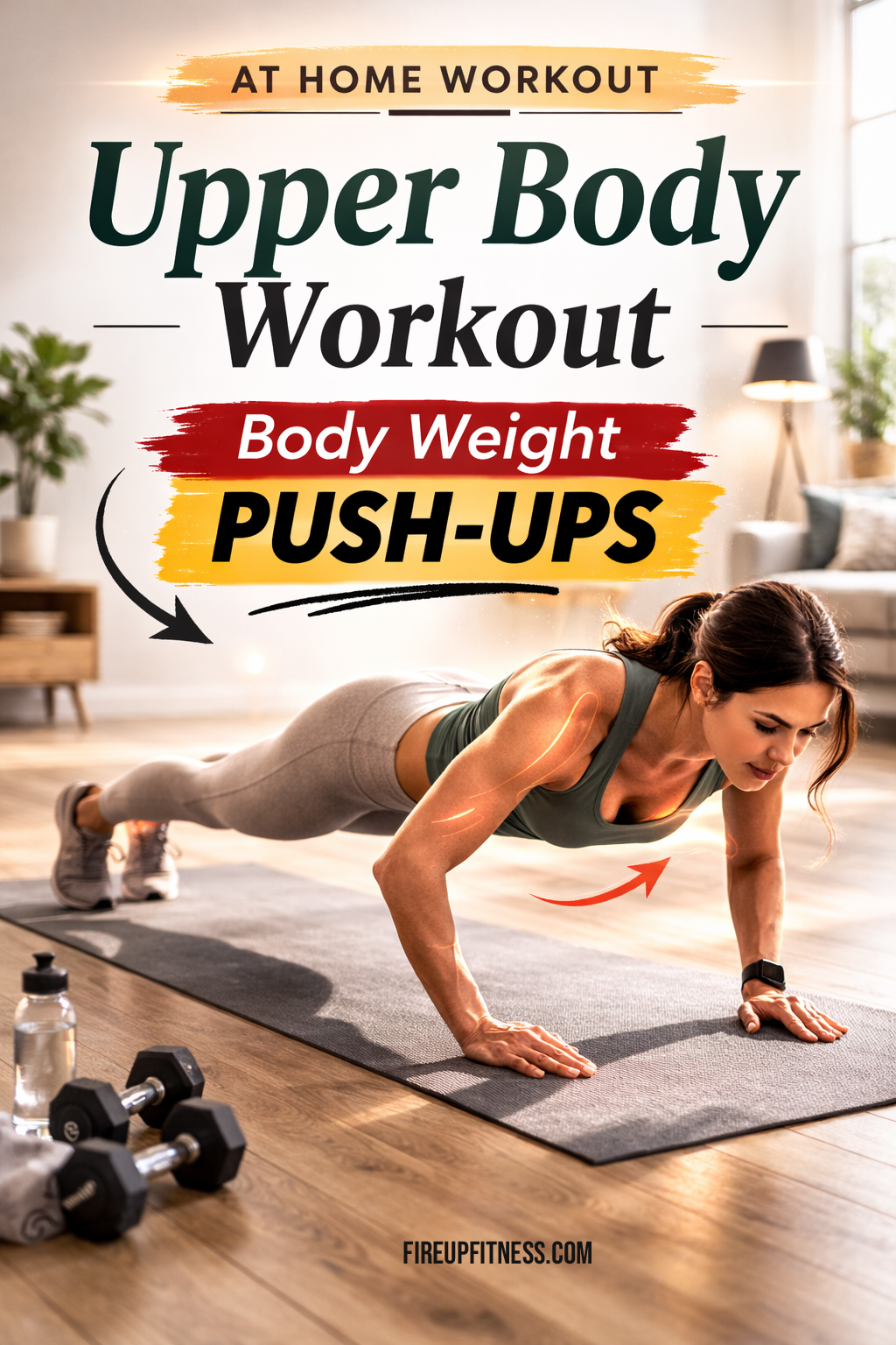 Upper Body Workout at Home - Benefits of Push-Up for Core Strength