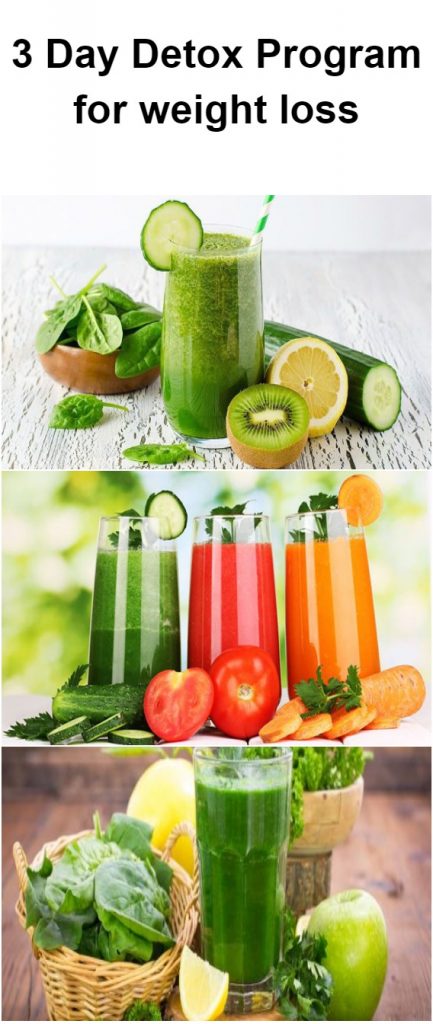 3 Day Detox Program for Weight Loss