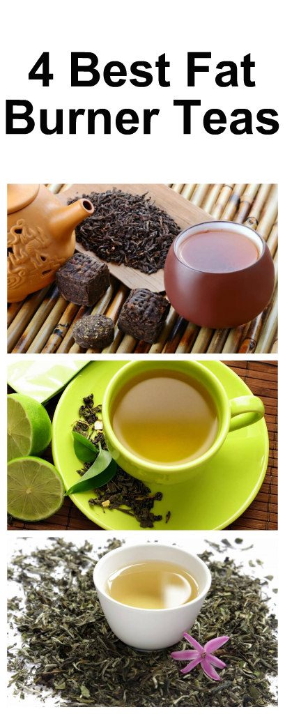 4 Best Fat Burner Teas to Help you Lose Weight