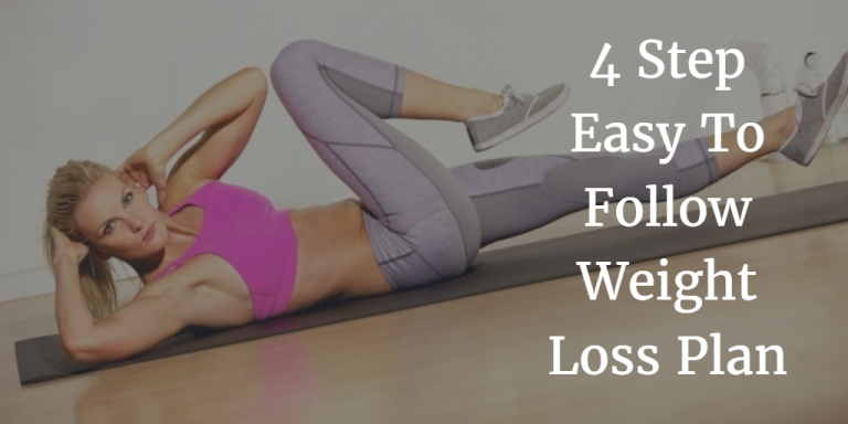 4 Step Easy To Follow Weight Loss Plan