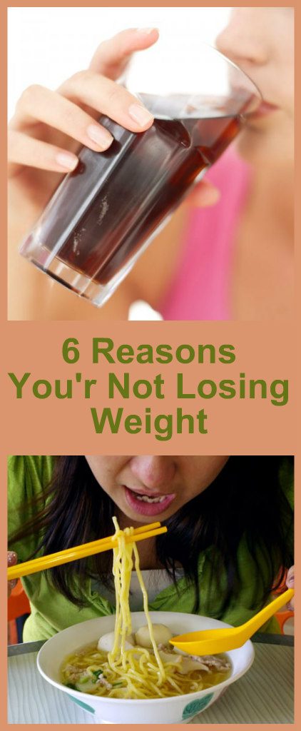 6 Reasons You’re Not Losing Weight
