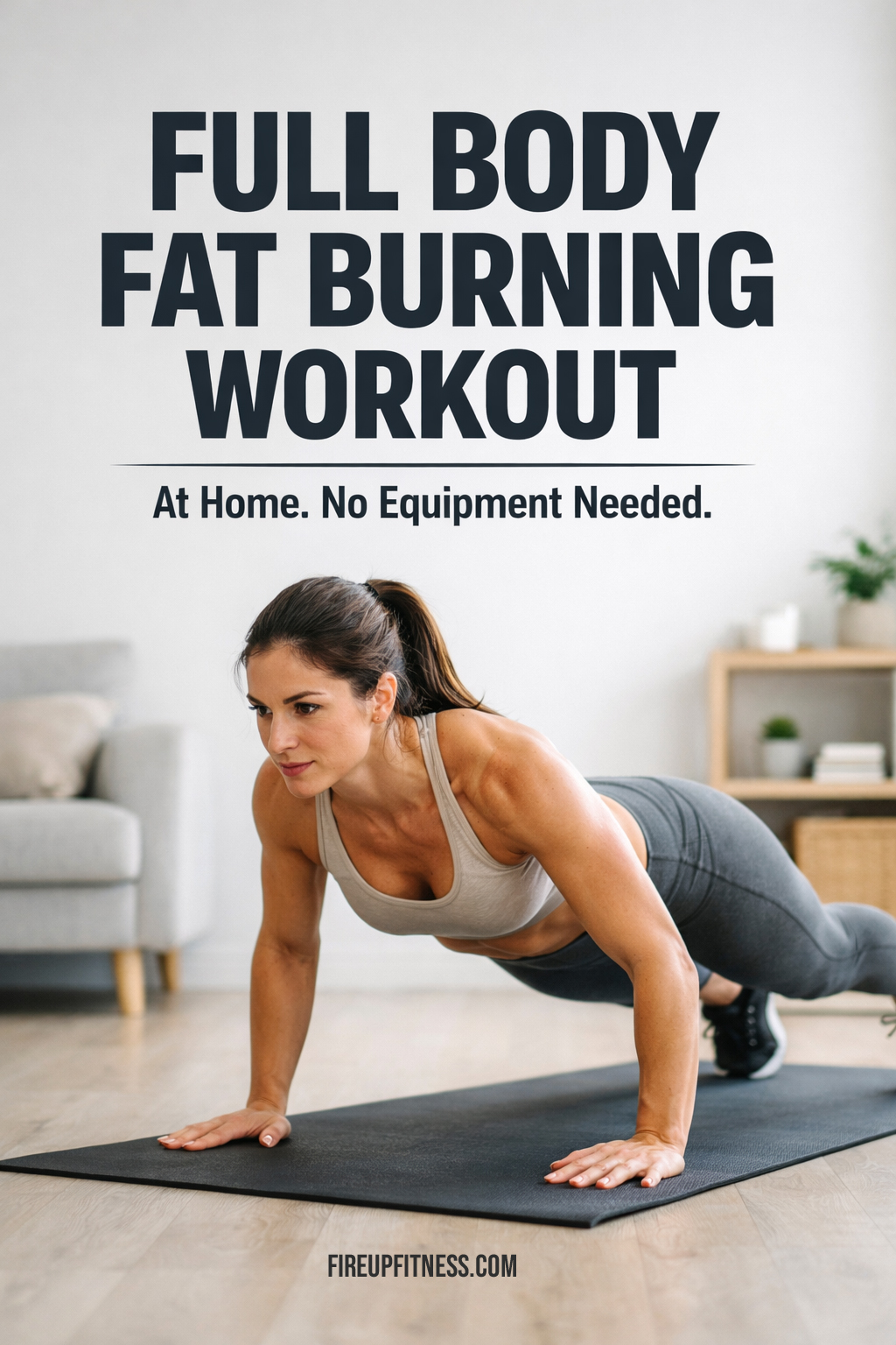 Full Body Fat Burning Workout at Home Plan