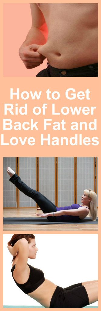 How to Get Rid of Lower Back Fat and Love Handles 1