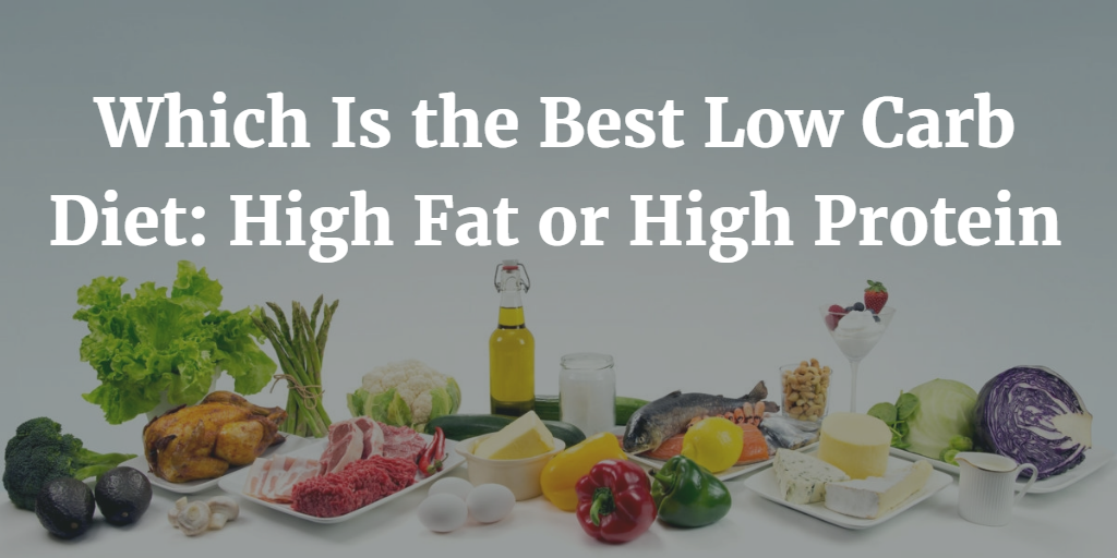 Which Is the Best Low-Carb Diet: High-Fat or High-Protein