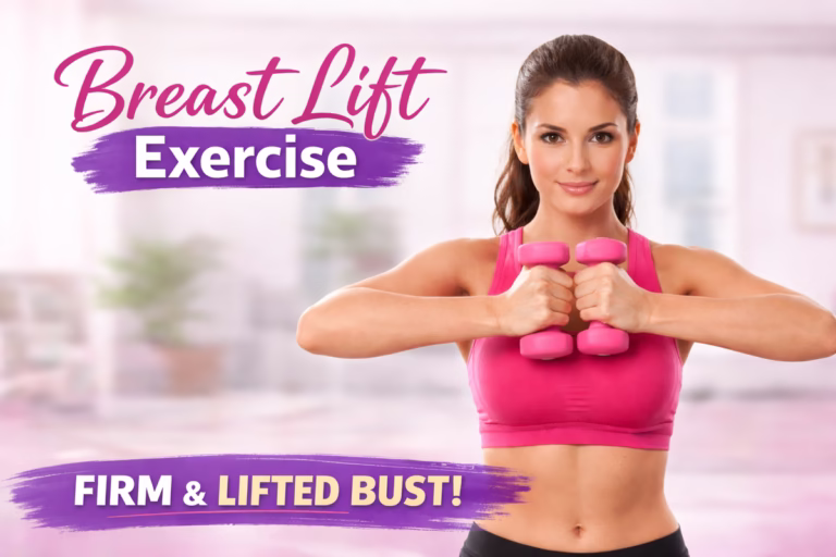 Breast Lift Exercise: 7-Minute Bust Workout At Home