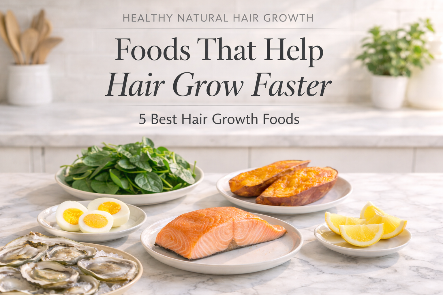 Healthy Natural Hair Growth: 5 Foods for Stronger Hair