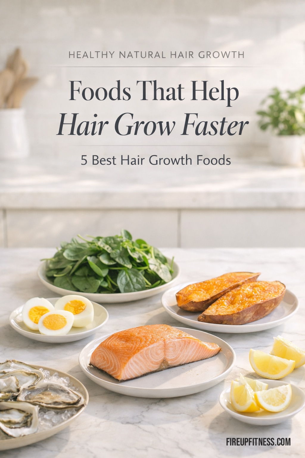 Healthy Natural Hair Growth - 5 Foods for Stronger Hair