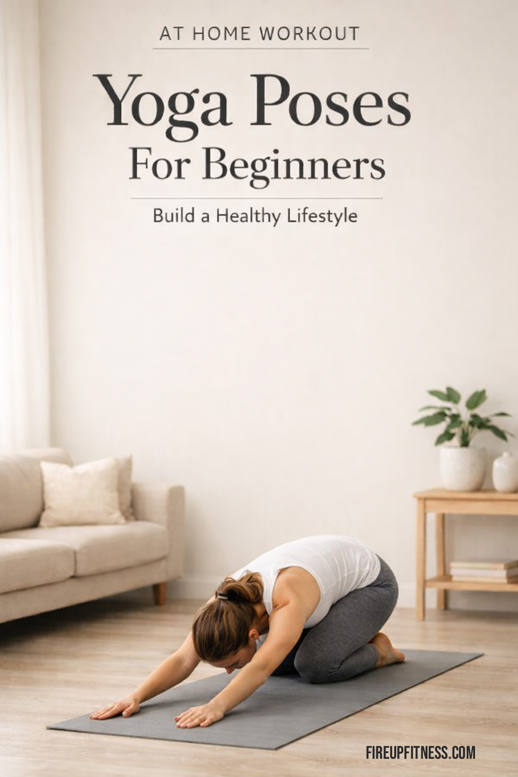 Yoga Poses for Beginners - Easy At Home Workout