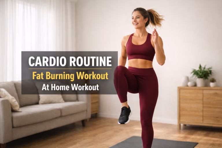 Cardio workout at home