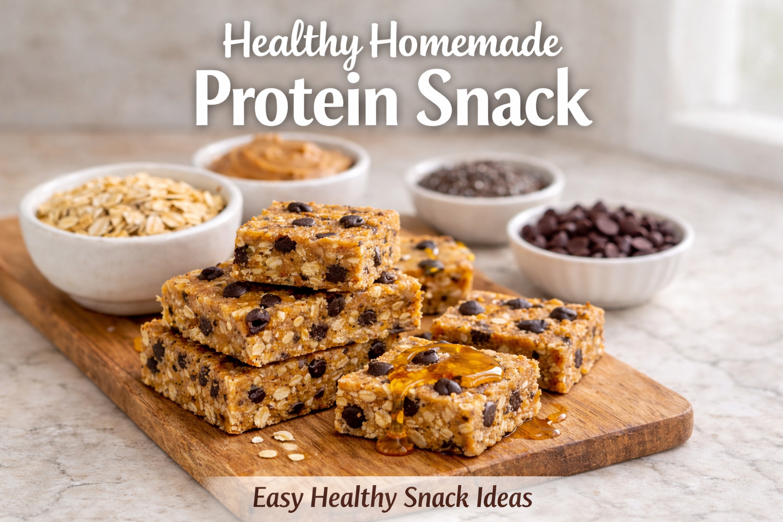 Protein Snack Recipe - Easy Healthy Snack Ideas