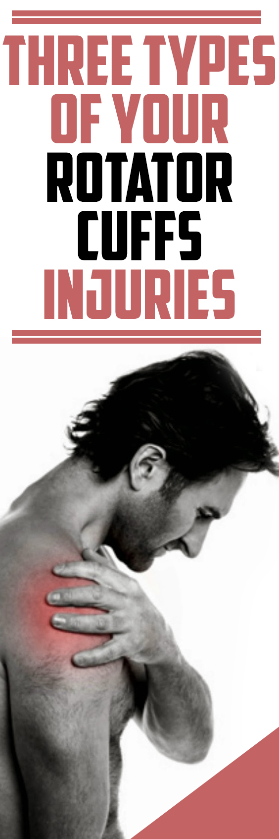 Three Types of Your Rotator Cuffs Injuries