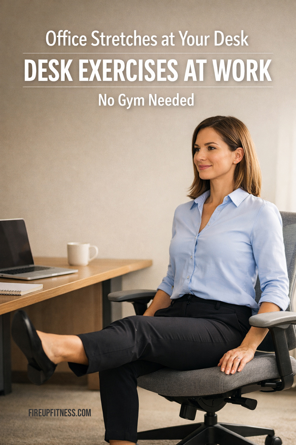Desk Exercises At Work to Stay Fit All Day