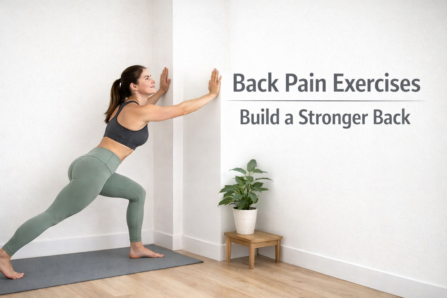 5 Back Pain Exercises to Build a Stronger Back