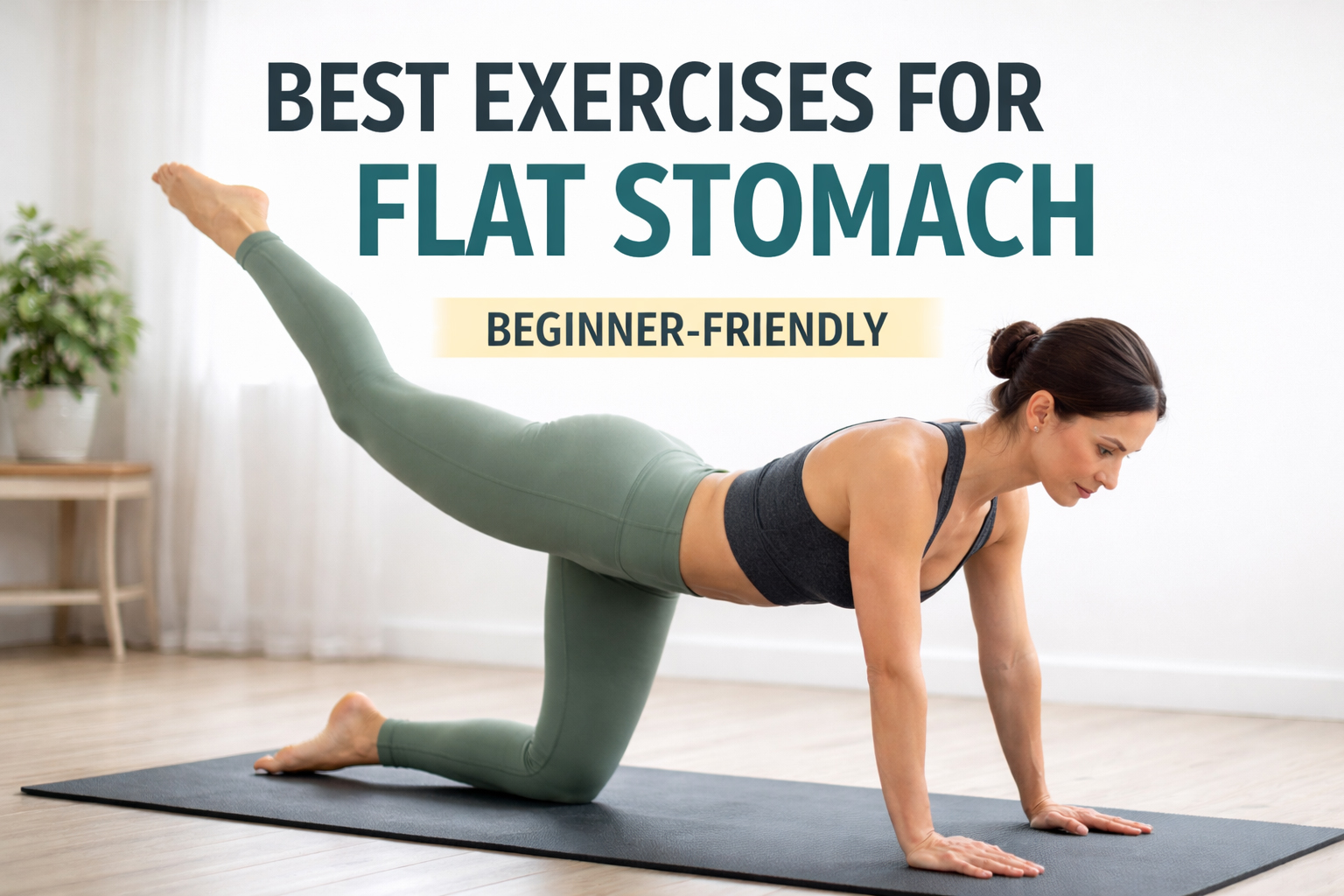 Exercise for Flat Stomach - Best Exercise Routines for Beginner