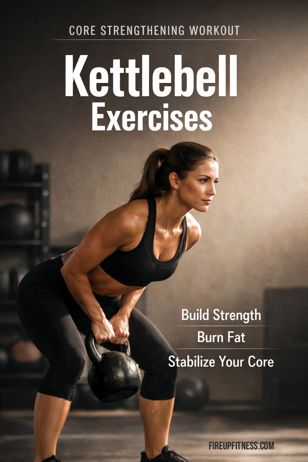 Kettlebell Exercises for a Powerful Core Strengthening Workout