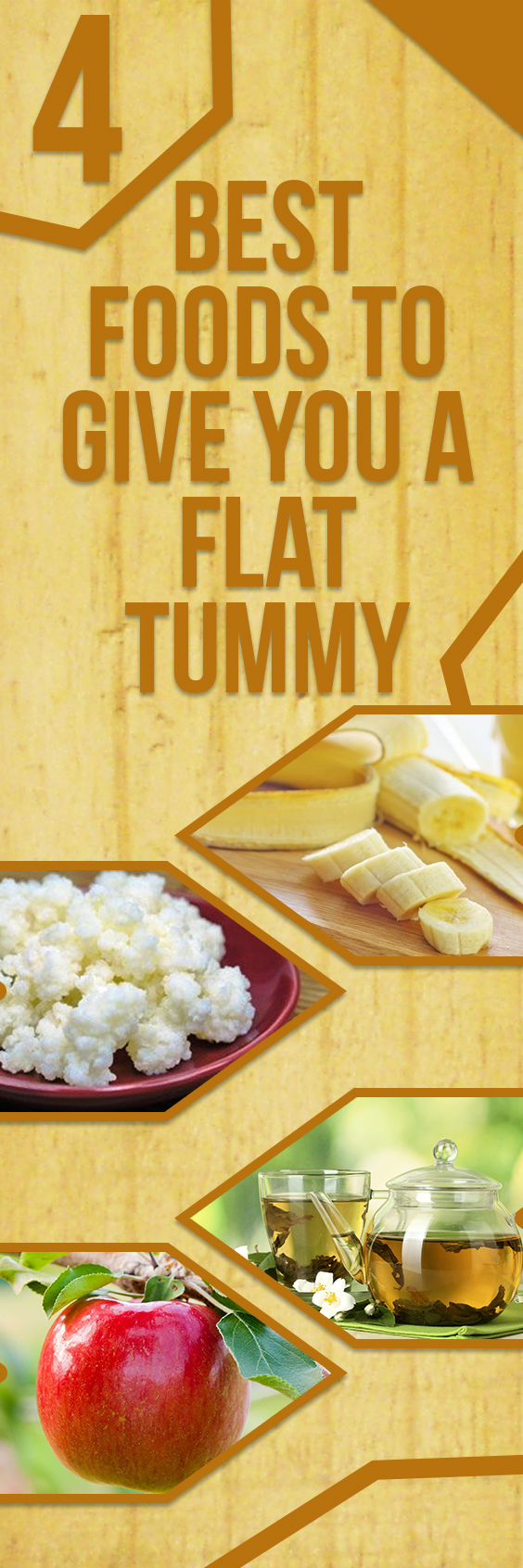 4 Best Foods to Give You a Flat Tummy