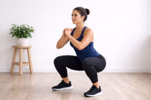 Lower Body Strength Exercises - 3 Beginner Moves No Equipment