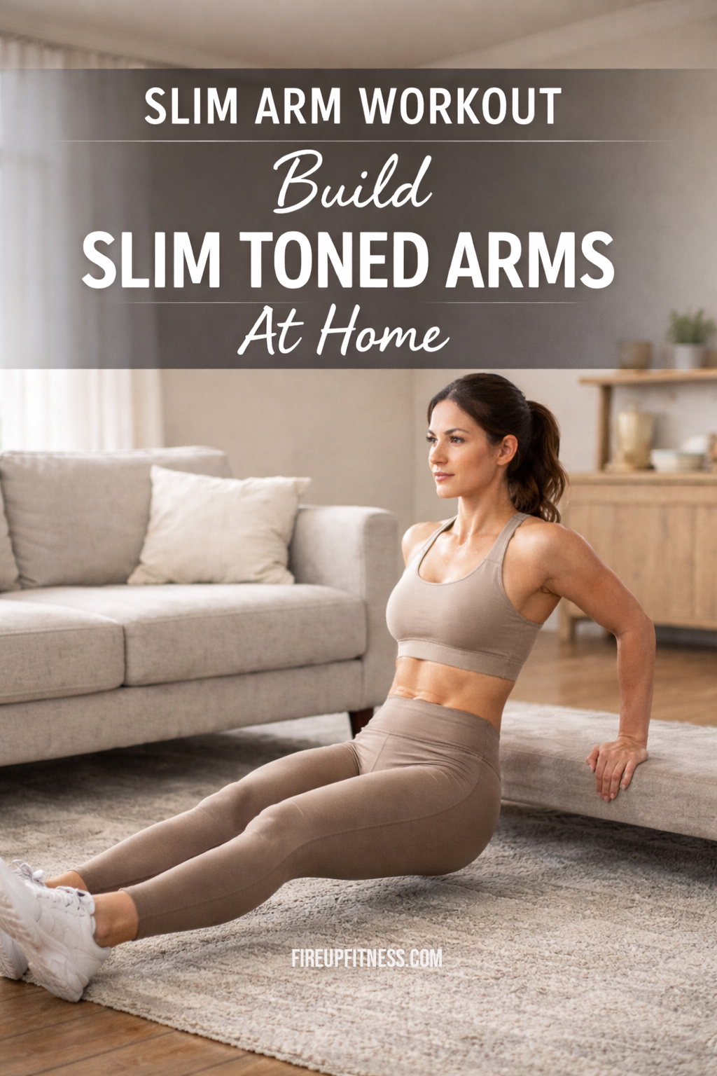 Slim Arm Workout at Home for Slim Toned Arms
