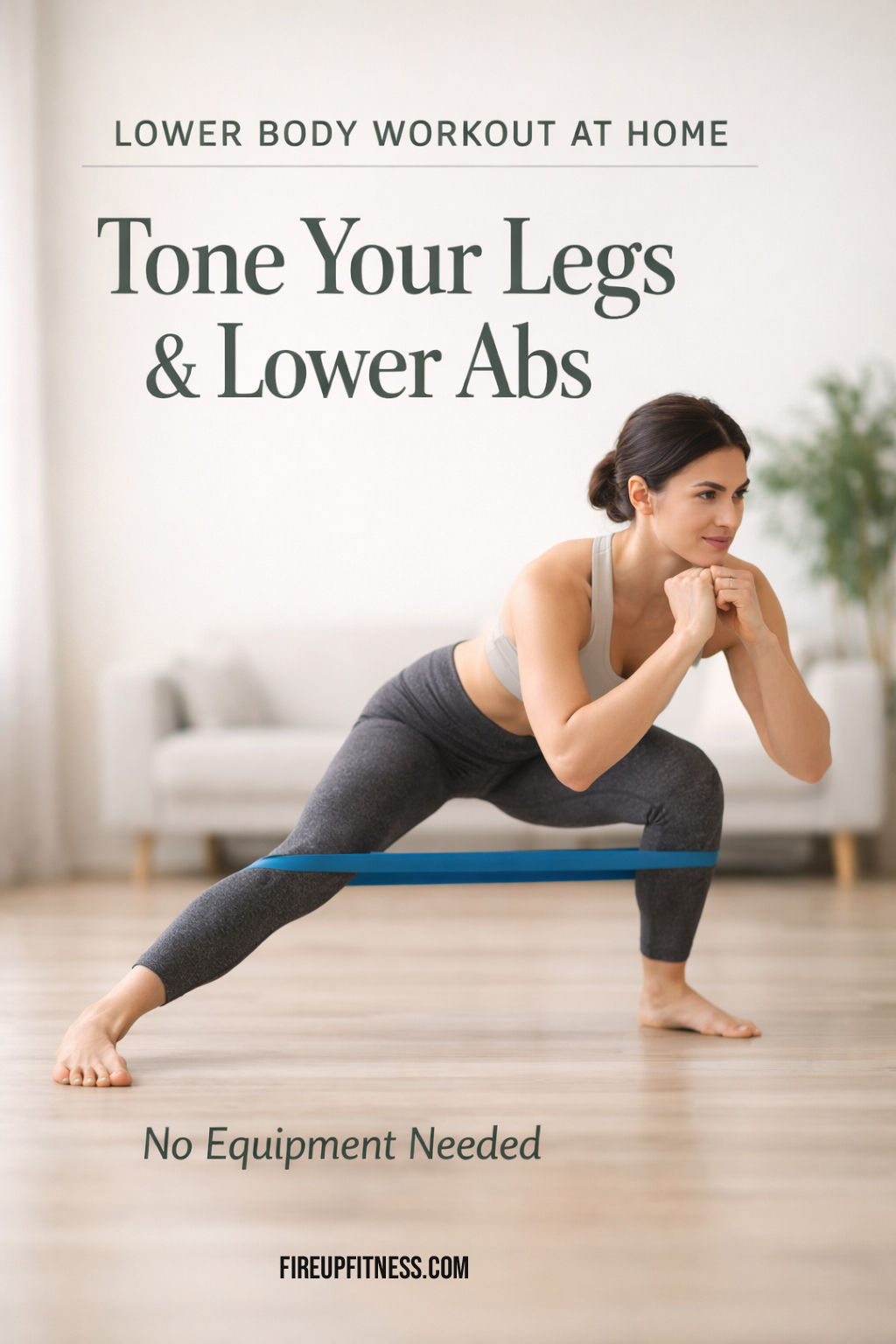 Lower Body Workout at Home + Lower Abdomen Workout