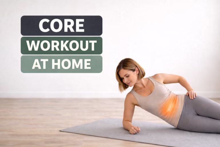 Core Workout At Home for Women