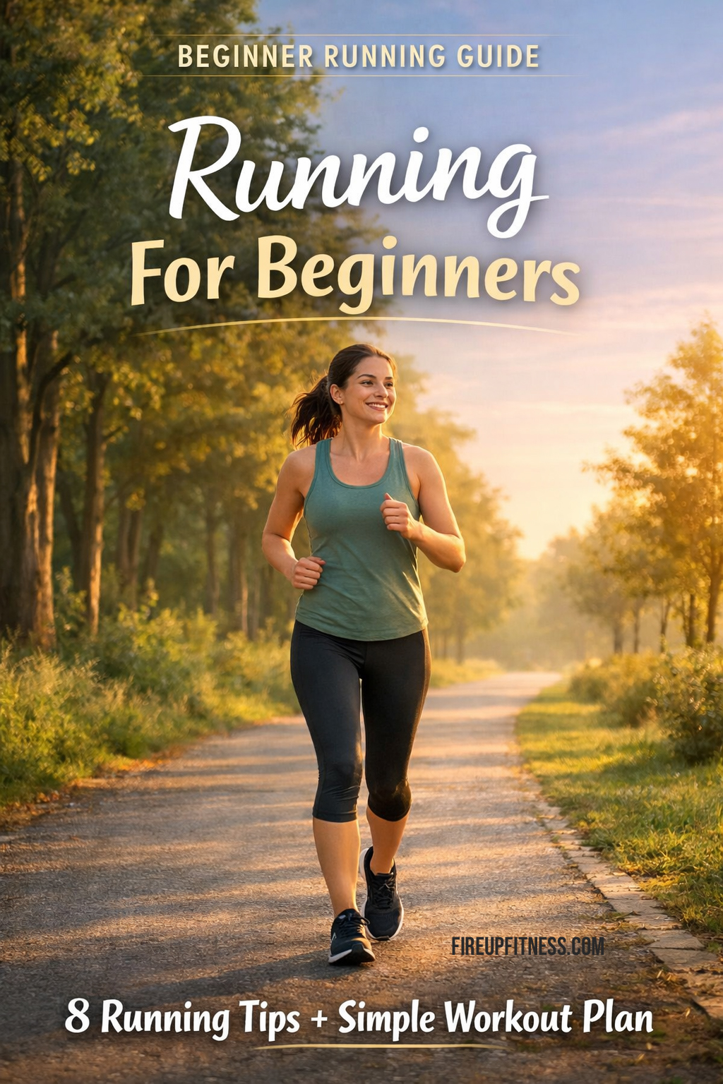 Running for Beginners - Easy Running Tips + Starter Workout Plan