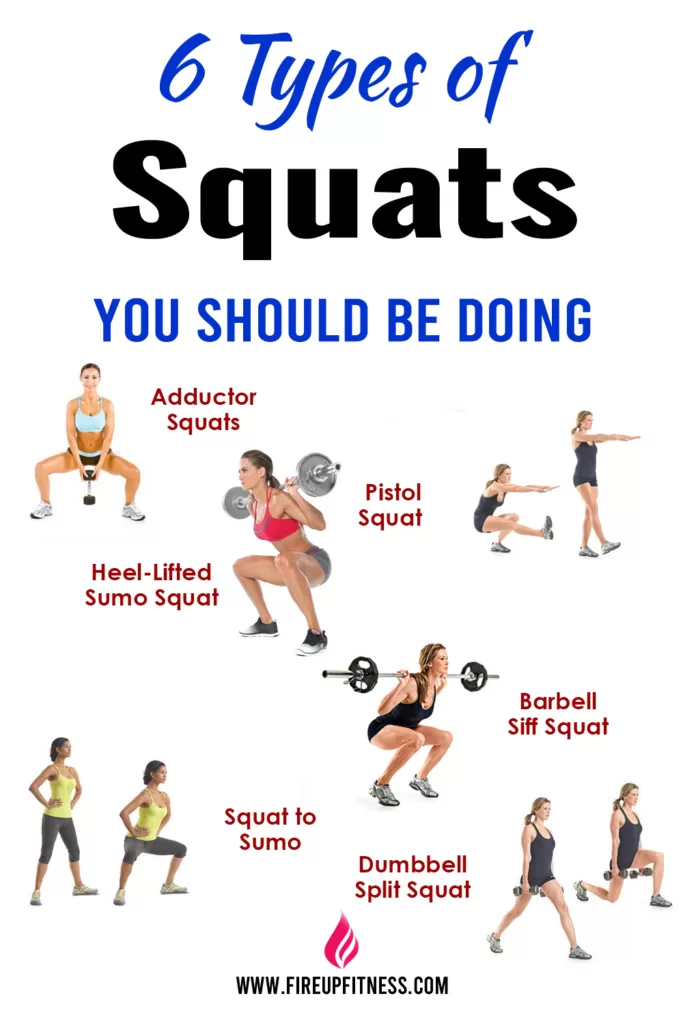6 Types Of Squats You Should Be Doing