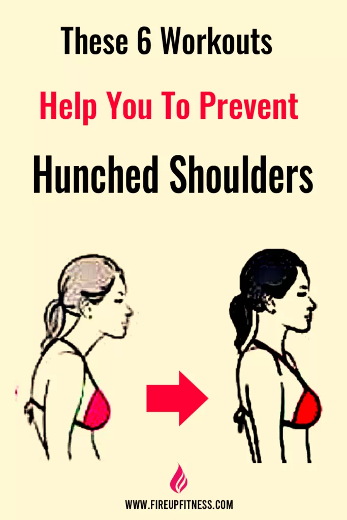 Strengthen and stretch your muscles with these easy-to-follow 6 exercises, to help you fix bad posture and hunched shoulders.