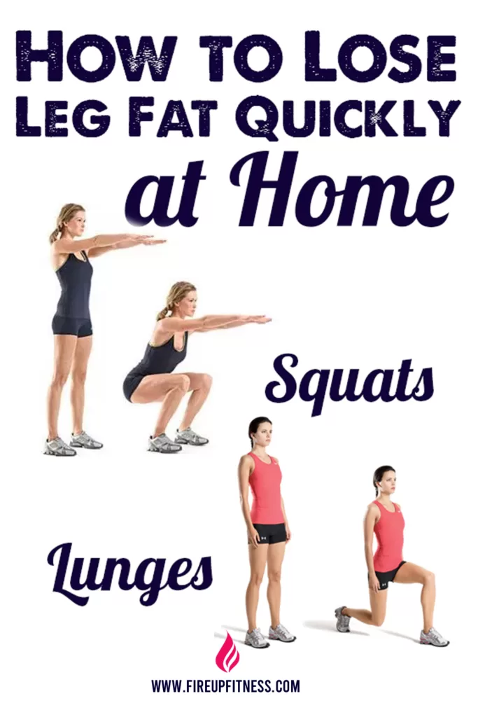 How To Lose Leg Fat Quickly At Home