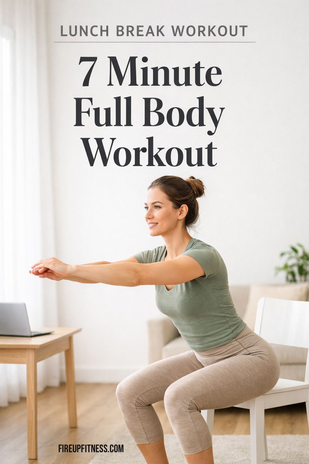 7 Minute Full Body Workout for Your Lunch Break