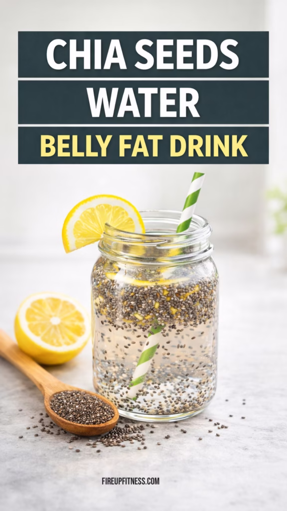 Drink Chia Seeds Water - The Ultimate Belly Fat Drink