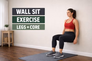 Wall Sit Exercise for Core Workout