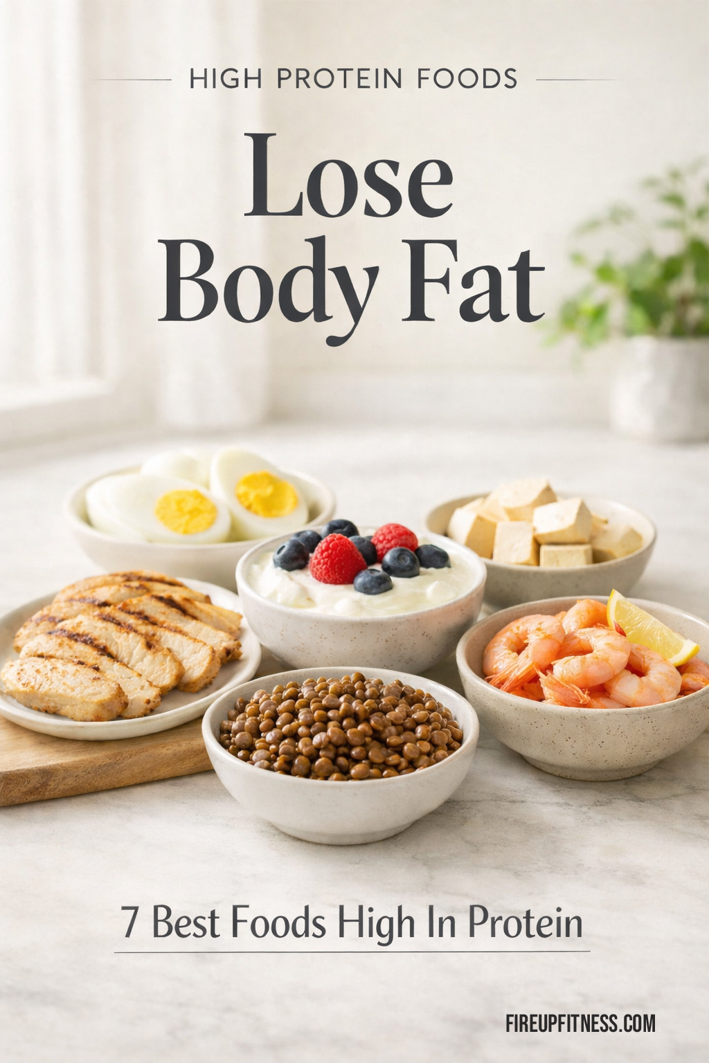 7 High Protein Foods That Help You Lose Body Fat