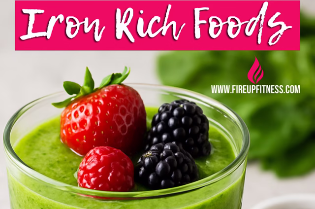 Iron Rich Foods 5 High Iron Smoothies You Must Try