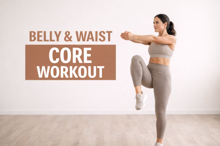 Core Workout for Belly & Waist Fat Loss at Home