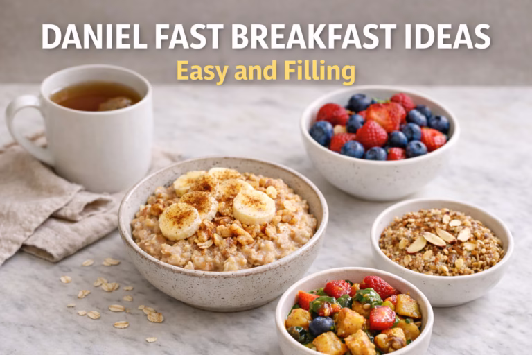 Daniel Fast Breakfast - 21 Easy Recipes to Start Your Day