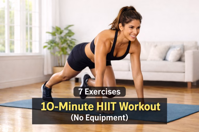 10-Minute Summer Body Workout (No Equipment Needed)