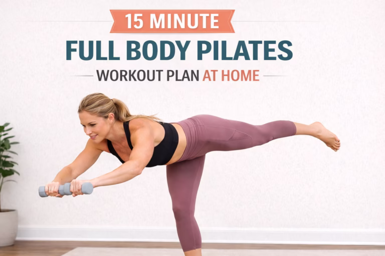 15 Minute Pilates Routine At Home