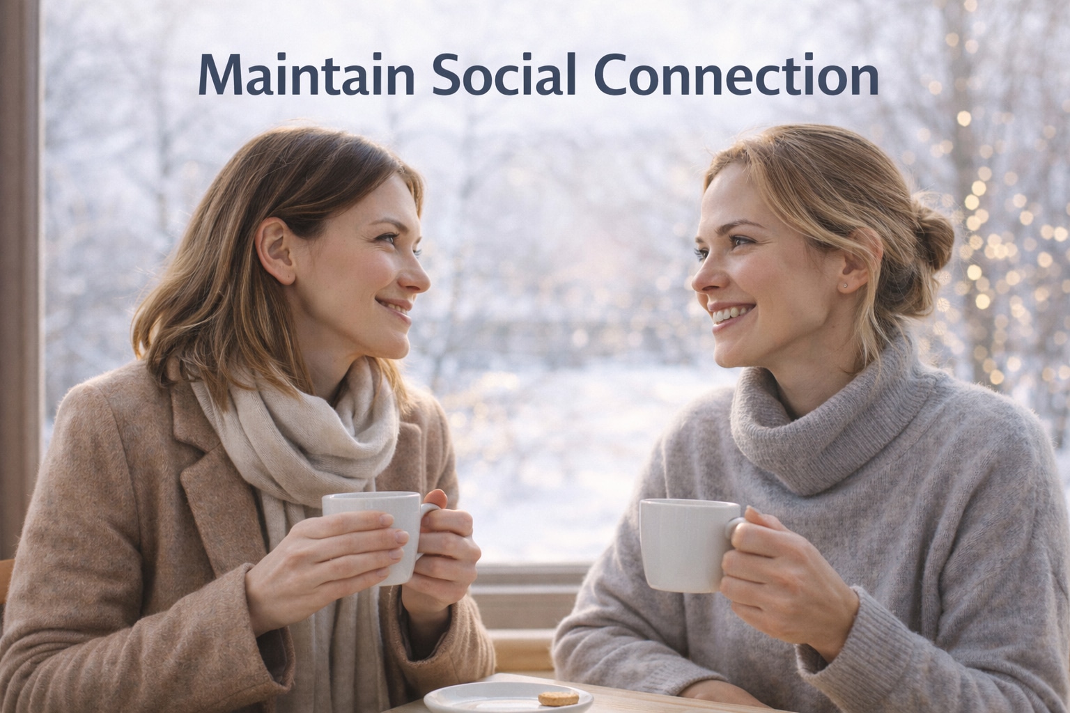 Maintain Social Connection to Beat Winter Blues