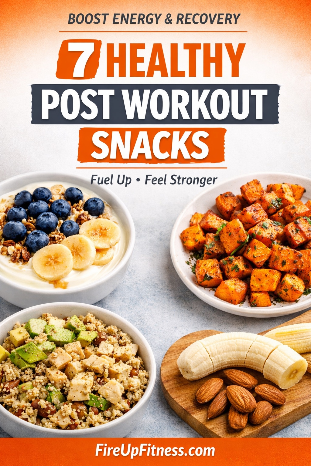 7 Healthy Post Workout Snacks for Energy & Recovery